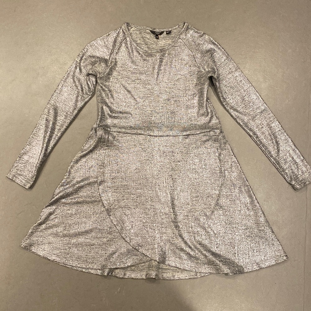 Girls Guess Dress silver size 10